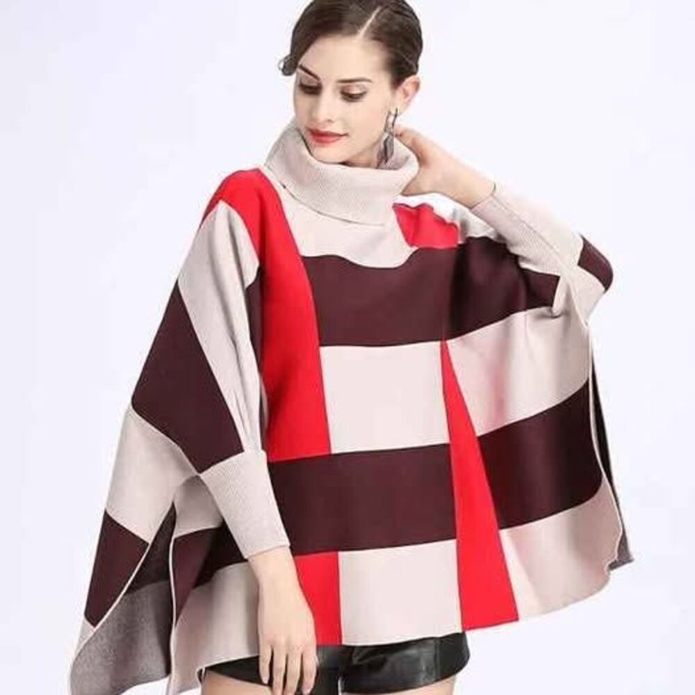 Women Stylish Poncho - Picture 4 of 6